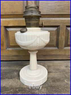 Antique Alacite Aladdin Oil Lamp