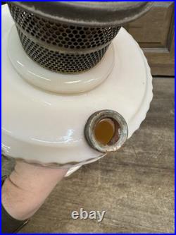 Antique Alacite Aladdin Oil Lamp