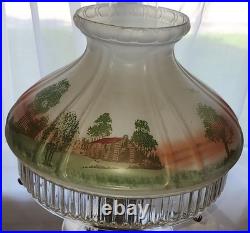Antique Aladdin #12 Nickel Table Lamp & 601s Rural Shade Some Original Boxes