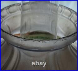 Antique Aladdin #12 Nickel Table Lamp & 601s Rural Shade Some Original Boxes