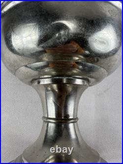 Antique Aladdin 1915-16 Model 6 Nickel Mantle Kerosene Oil Lamp Pls Read Desc