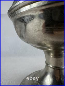 Antique Aladdin 1915-16 Model 6 Nickel Mantle Kerosene Oil Lamp Pls Read Desc