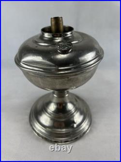 Antique Aladdin 1915-16 Model 6 Nickel Mantle Kerosene Oil Lamp Pls Read Desc