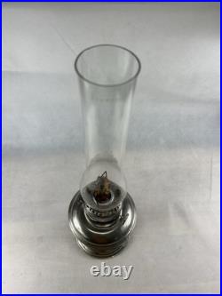 Antique Aladdin 1915-16 Model 6 Nickel Mantle Kerosene Oil Lamp Pls Read Desc