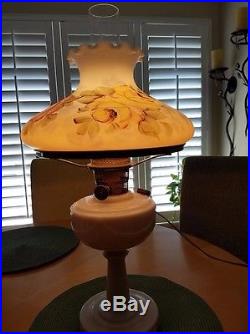 Antique Aladdin Alacite Lincoln Drape Lamp Electrified Gorgeous