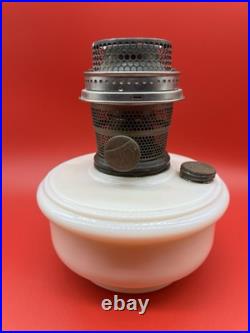 Antique Aladdin Alacite Uranium Style # 152 Oil Shelf Hanging Lamp