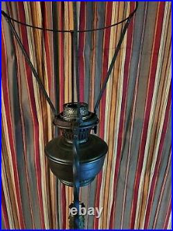 Antique Aladdin BIRDCAGE Model 1250 Floor Oil Lamp