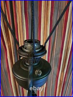 Antique Aladdin BIRDCAGE Model 1250 Floor Oil Lamp