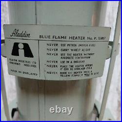 Antique Aladdin Blue Flame Kerosene Space Heater No#p150051 England Good Shape