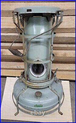 Antique Aladdin Blue Flame Large Heater No. H. 42201 Made In England Kerosene