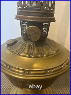 Antique Aladdin Brass Kerosene Lamp Model 8 1919-1920 Beautiful