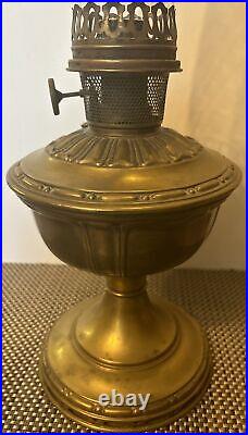 Antique Aladdin Brass Kerosene Lamp Model 8 1919-1920 Beautiful