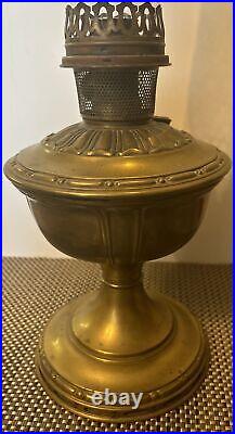 Antique Aladdin Brass Kerosene Lamp Model 8 1919-1920 Beautiful