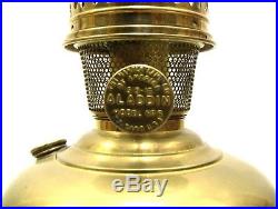 Antique Aladdin Brass Model 6 Mantel Oil Lamp 1915-16 Great Condition! 100 yrs