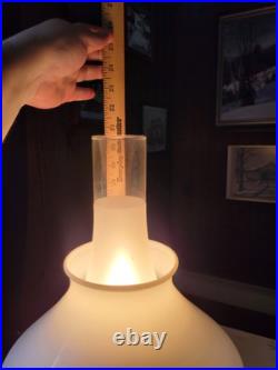 Antique Aladdin Brass Model #6 Oil Lamp Electrified 1915-16 Shades Included