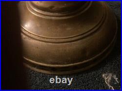 Antique Aladdin Bronze Kerosene Lamp Model #6 with Shade 1914-1917