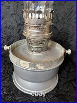 Antique Aladdin Caboose Wall Mounted Oil Lamp