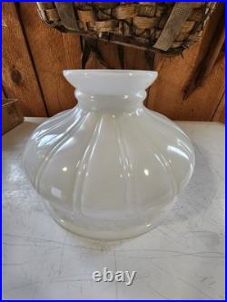 Antique Aladdin Coleman Gas Oil Kerosene Lamp Lantern Glass Shade 10 Fitter