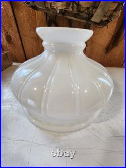 Antique Aladdin Coleman Gas Oil Kerosene Lamp Lantern Glass Shade 10 Fitter