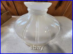 Antique Aladdin Coleman Gas Oil Kerosene Lamp Lantern Glass Shade 10 Fitter