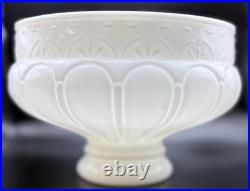 Antique Aladdin Coleman Gas Oil Kerosene Lamp Lantern Glass Shade 9 1/2 Fitter