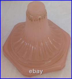 Antique Aladdin Corinthian Rose Moonstone Oil Lamp 23 Burner