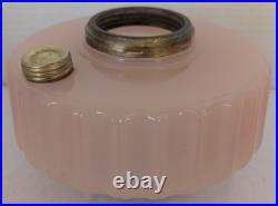 Antique Aladdin Corinthian Rose Moonstone Oil Lamp 23 Burner