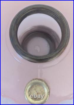 Antique Aladdin Corinthian Rose Moonstone Oil Lamp 23 Burner