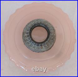 Antique Aladdin Corinthian Rose Moonstone Oil Lamp 23 Burner