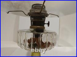 Antique Aladdin Corinthin oil lamp