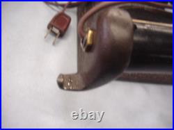 Antique Aladdin Electric Office Desk Lamp Bankers Student With Green Cased Shade