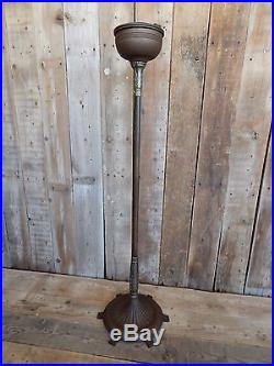 Antique Aladdin Floor Lamp No. 881 Vintage Kerosene Lamp Part Brass Font