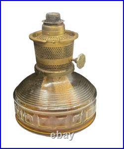 Antique Aladdin Genie Oil Lamp Model 23 Brass Burner VINTAGE CHECK DESCRIPTION