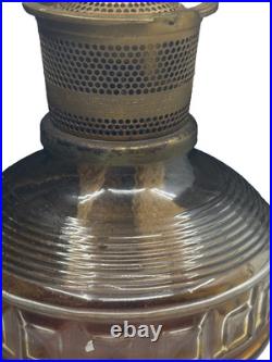 Antique Aladdin Genie Oil Lamp Model 23 Brass Burner VINTAGE CHECK DESCRIPTION