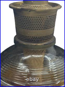 Antique Aladdin Genie Oil Lamp Model 23 Brass Burner VINTAGE CHECK DESCRIPTION