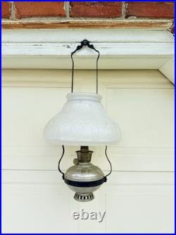 Antique Aladdin Hanging Oil Lamp