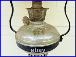 Antique Aladdin Hanging Oil Lamp