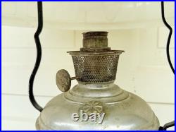 Antique Aladdin Hanging Oil Lamp