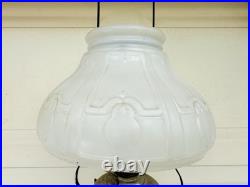 Antique Aladdin Hanging Oil Lamp