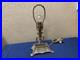 Antique Aladdin Jewel Case Parisian Bronze or Cast Electric Lamp