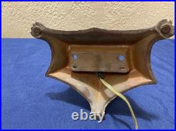Antique Aladdin Jewel Case Parisian Bronze or Cast Electric Lamp