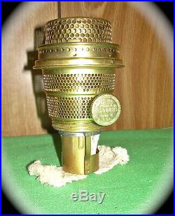 Antique Aladdin Kerosene Oil Lamp Model B Burner Nashville Nos