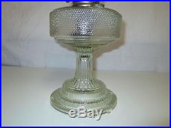 Antique Aladdin Kerosene Oil Lamp Nu-type Model B Clear Glass