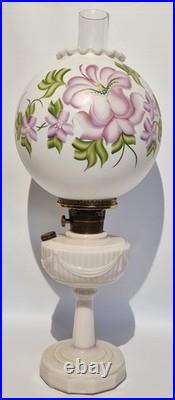 Antique Aladdin Lamp Ball Shade This Lamp Is Fully Functional And Ready To Use