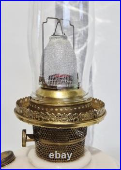 Antique Aladdin Lamp Ball Shade This Lamp Is Fully Functional And Ready To Use