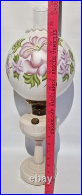 Antique Aladdin Lamp Ball Shade This Lamp Is Fully Functional And Ready To Use