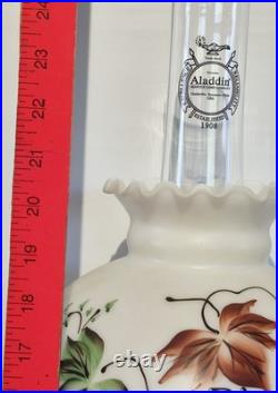 Antique Aladdin Lamp Bell Shade This Lamp Is Fully Functional And Ready To Use