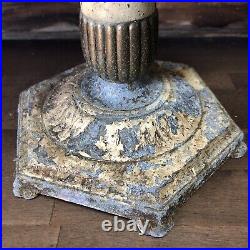 Antique Aladdin Lamp Chimney Iron Base Shade Lighting Model B
