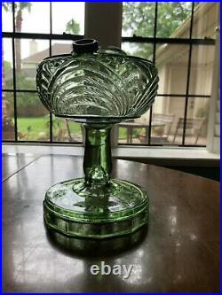 Antique Aladdin Lamp Green Washington Drape