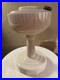 Antique Aladdin Lincoln Drape Table Lamp Base White Alacite c. 1940